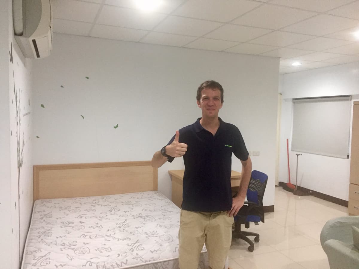 TRA client in their new Taipei apartment